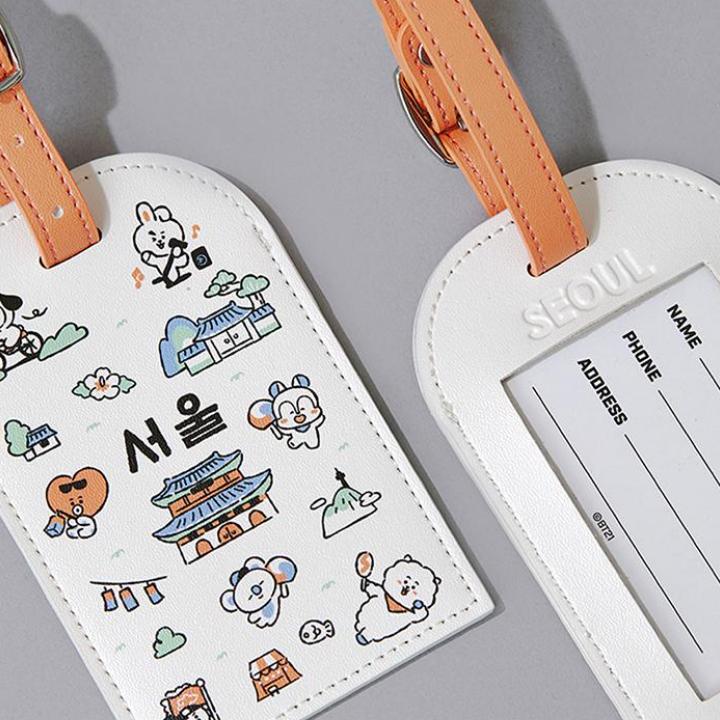 BT21 Seoul Edition Luggage Tag