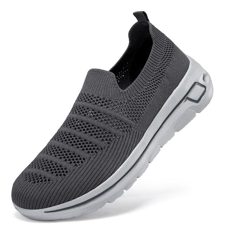 

Men s Sneakers Fashionable Breathable Walking Mesh Shoes Women s Sneakers Gym Vulcanized Shoes Walking Shoes Couple Shoes 46 темно-сірий