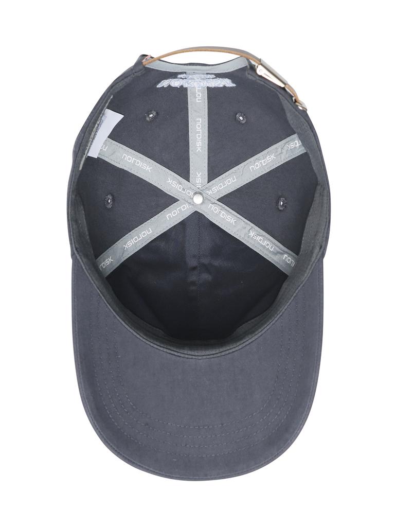 NORDISK [Signature] Polar Bear Logo Cotton Ball Cap_Navy
