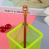 Rientro a scuola stagione 10 pezzi penna gel orsetto cartone animato 0,5 mm cancelleria creativa per l'apprendimento penna a base d'acqua scrittura carina penna firma ufficio
