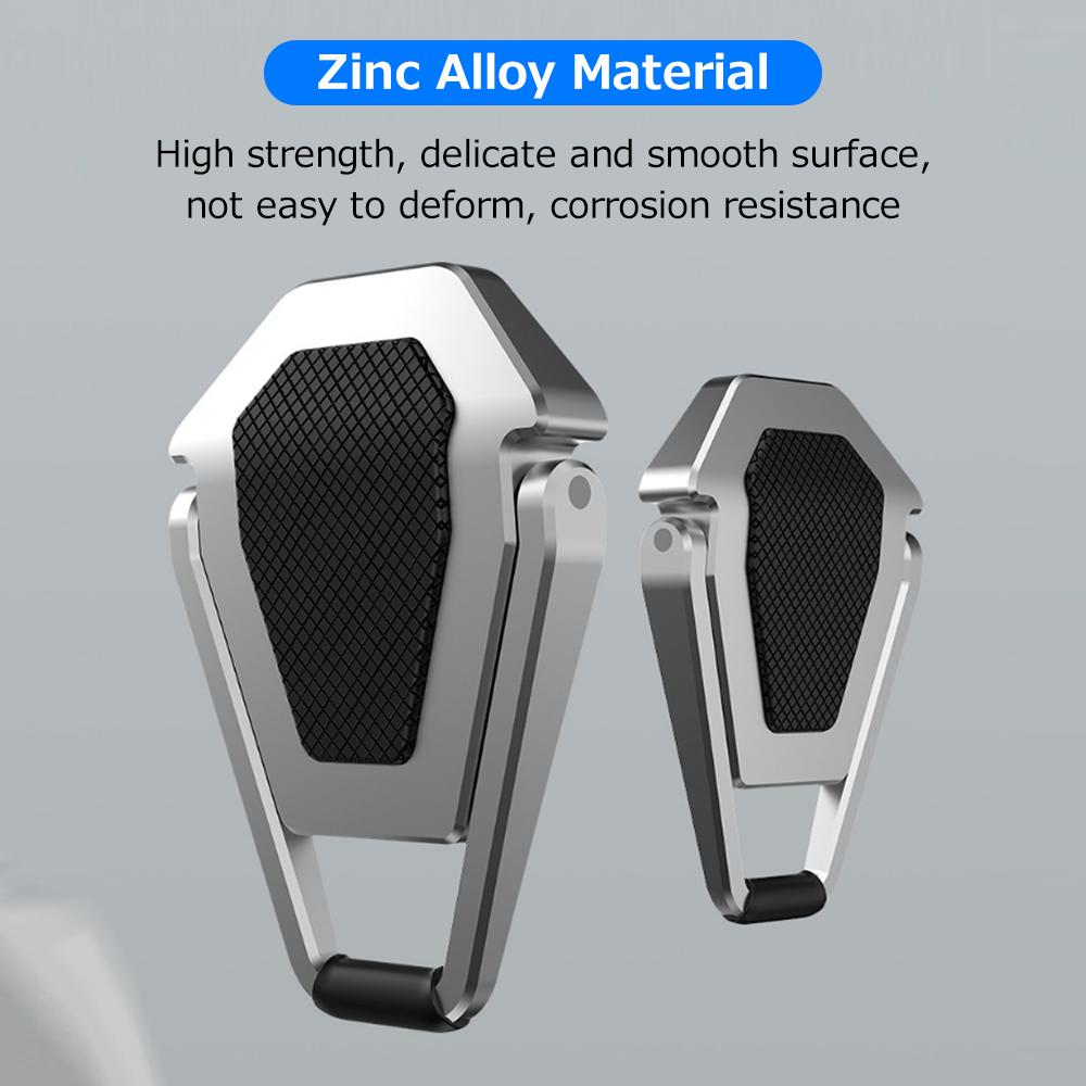 Portable   Type Laptop Stand Foldable Zinc Alloy Laptop Bracket Small Size Strong Bearing Efficient Heat Dissipation
