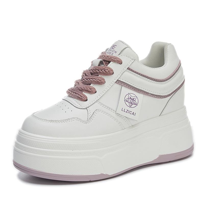 Inner Height Increase New Spring and Autumn Thick-soled Ins Sports and Leisure Shoes