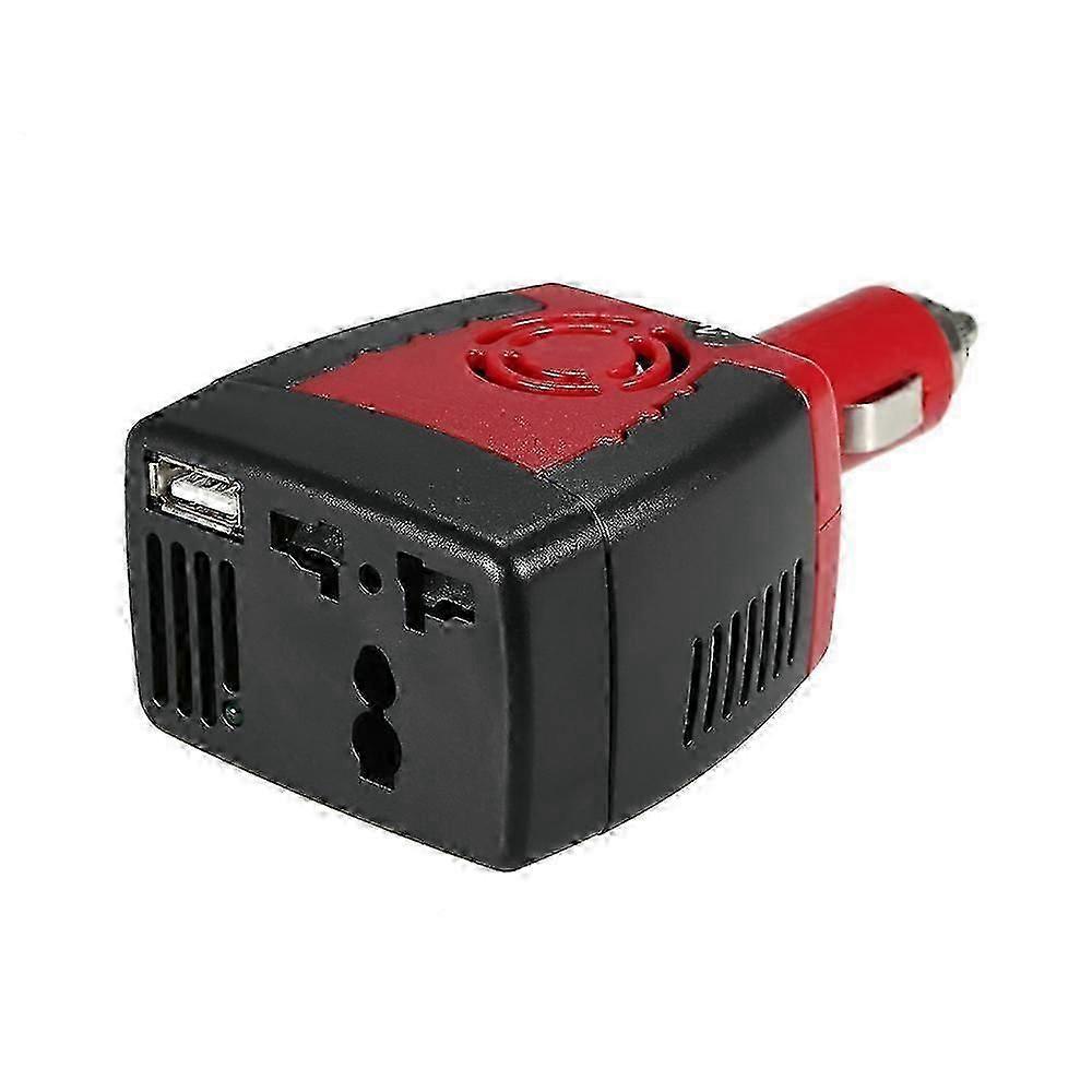 Car Power Inverter, 150W DC 12V To AC 220V Voltage Converter with Cigarette Lighter Adapter