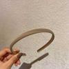 Retro Französisches Damen-Sommer-Haarband: Minimalistischer Stil, Hoher Schädel, Dünne Kante, Gesichtsumspielendes Temperament - Inspiriert von Zhang Ruonan