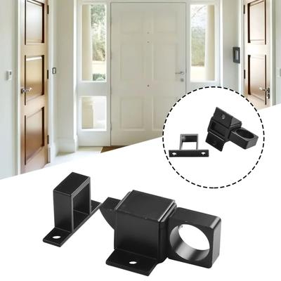 Door Latch Aluminum Alloy Security Automatic SASH Door Spring Bounce Lock Window Gate Spring Bounce Lock