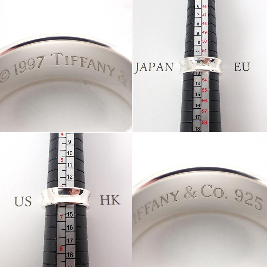 [Used] TIFFANY 925 1837 Ring/Size 12.5/g513-67