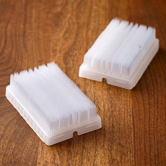 Jednorázový kartáček na nehty Sterilní chirurgický čistící peeling Měkké a husté štětiny Přenosný Odstraňte nečistoty Čištění prstů Salon Spa Manikúra Kartáček na pedikúru