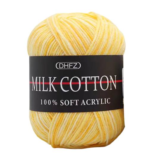 Gomitolo di Filato Multicolor 7,7 Iarde Filato in Fibra Acrilica Filato Colorato per Uso Artigianale per Lavorare a Maglia Uncinetto Maglioni Sciarpe Cappelli Bambole Artigianato Fai da Te