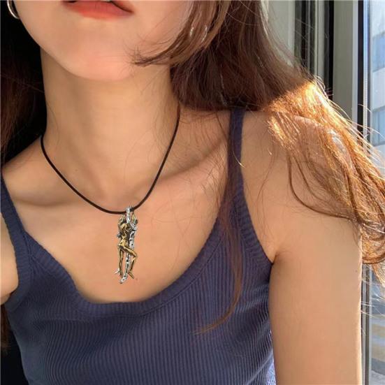 Frauen Männer Umarmung Paar Halskette Länge verstellbar Ihn Sie Umarmung Anhänger Halskette Jahrestag Schmuck Valentinstag Geschenk