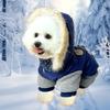 Warm Pet Cotton Coat Windproof Winter Dog Clothes Dog Jumpsuit Dog Jacket  for Dogs Puppy