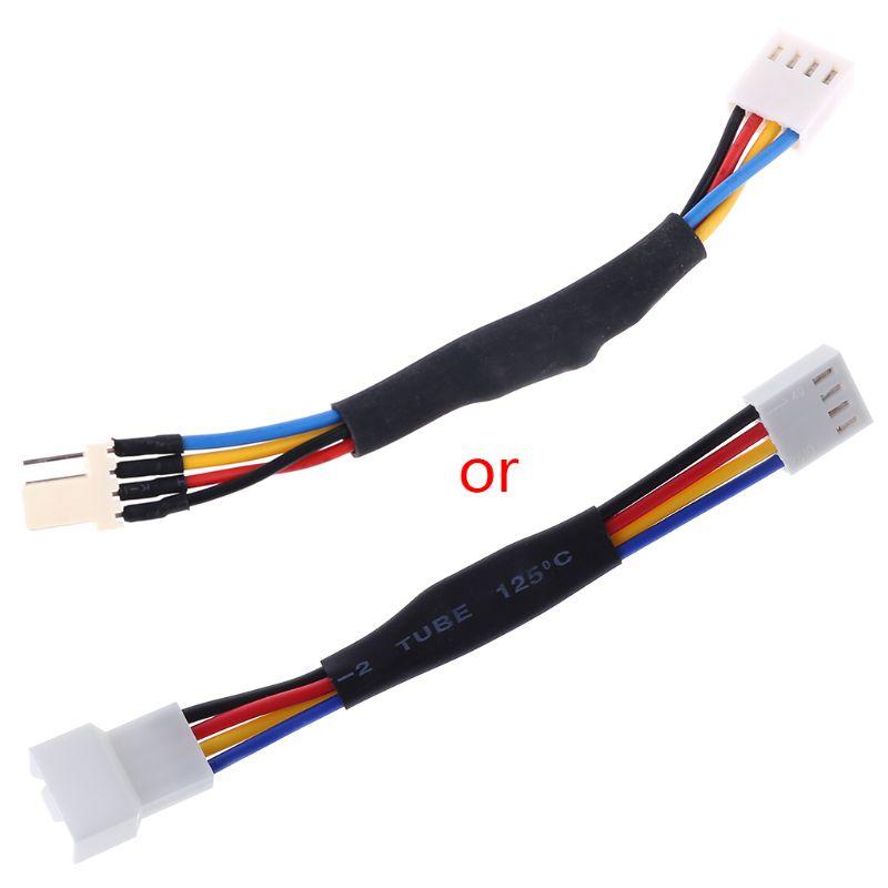 Quiet Mode Cable Adapters Speed Reduction Solution Quiet Adapters Reduce & Noise Rank Upgrades for PC Case Fan