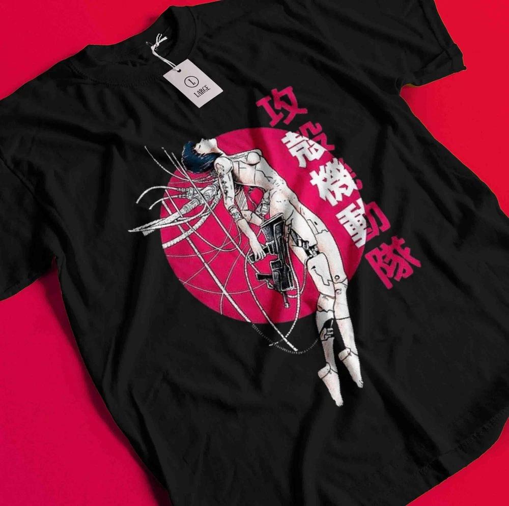 Ghost In The Shell Shirt Motoko Kusanagi Tshirt Batou Tshirt The Major Tee Kuze