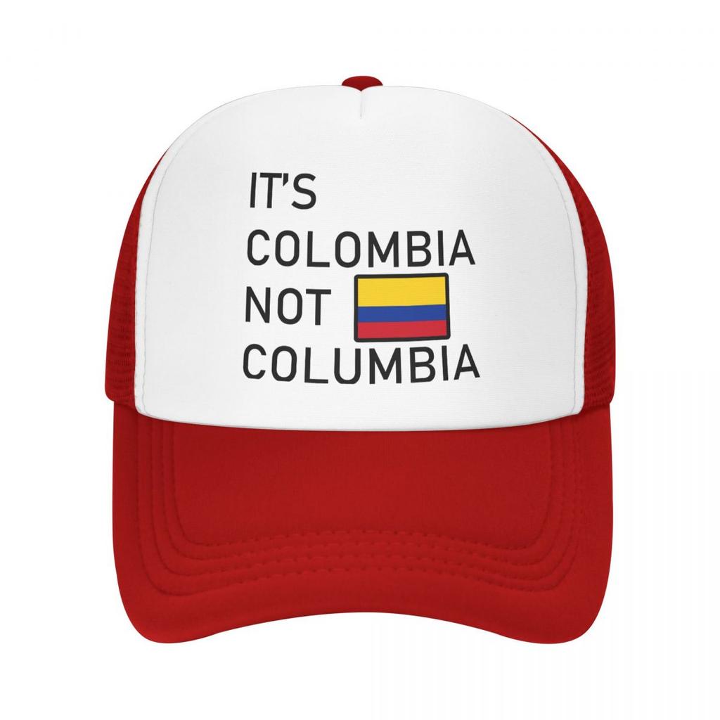 To Kolumbia, a nie Columbia Czapki z daszkiem Czapki baseballowe unisex Snapback Miłośnicy czapek Trucker Czapki damskie Oddychająca siateczka z daszkiem