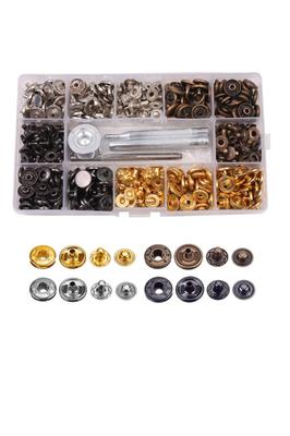YFFSFDC Leather Craft Rivet 4 Types 4 Colors of Snap Punching Snap Punching DIY Storage Case Included Set, & Snaps, 12mm, Tool, Stand, Crafts, Belts,