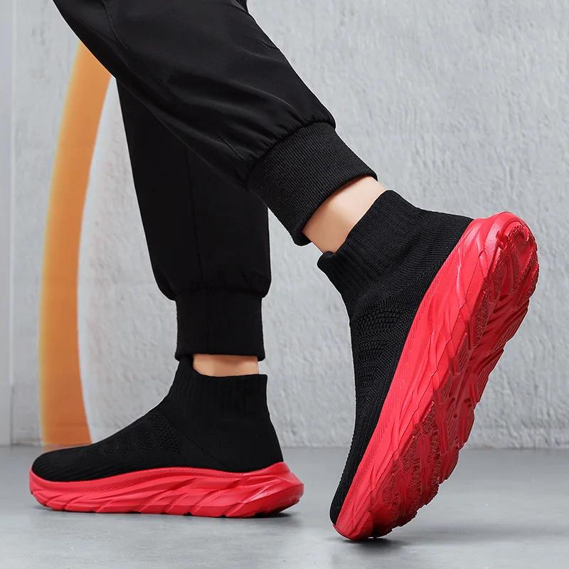 Modische Schuhe für Damen Designer Socken Schuhe Herren Dicksohlige Tenis Socken Sneaker Rutschfest Atmungsaktiv Damen Leichte Luxusschuhe