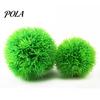 Aquarium Plant With Base Artificial Water Plant, Natural Color Dense Grass Shape Plants, Soft Stable Fish Tank Decor Plastic Fake Plants for