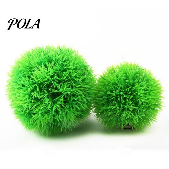 Aquarium Plant With Base Artificial Water Plant, Natural Color Dense Grass Shape Plants, Soft Stable Fish Tank Decor Plastic Fake Plants for