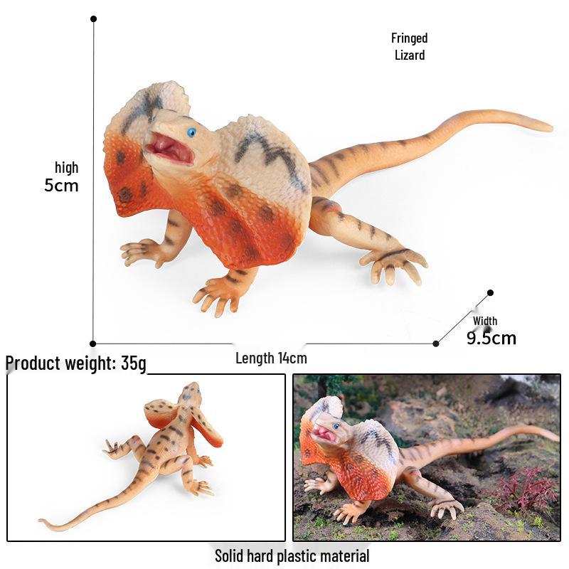 Children s Reptile Model Chameleon Zoo Toy Ornament
