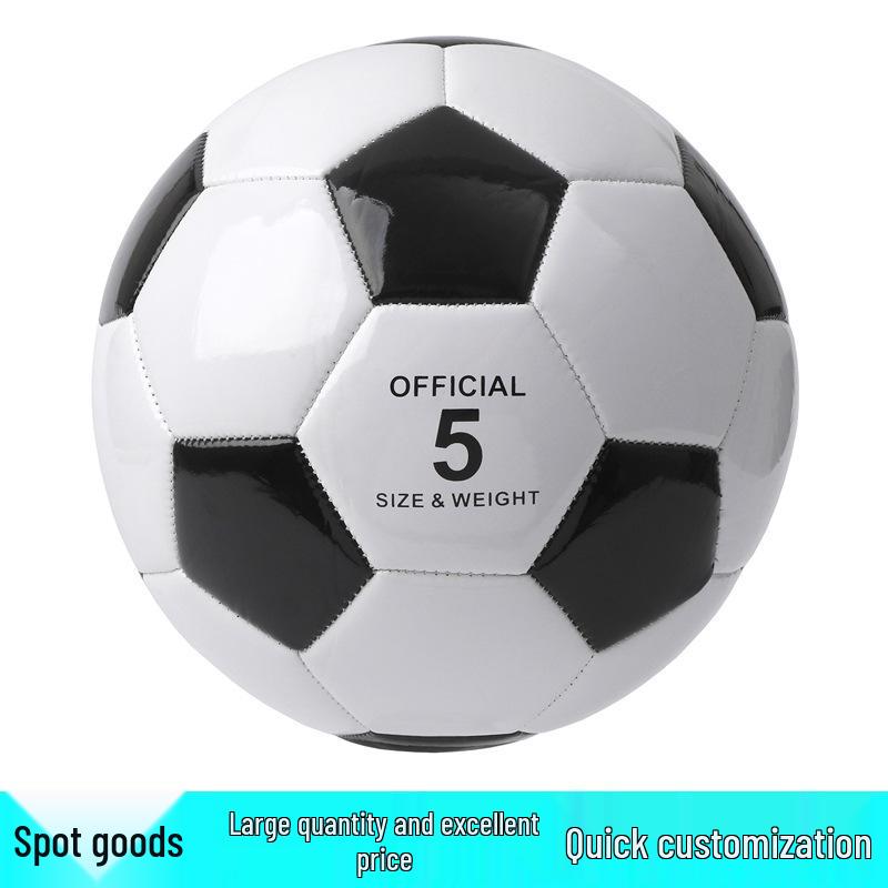 Size 5 Youth to High School Football - Size 4, 3, 2 Training & Competition PVC Ball for Students