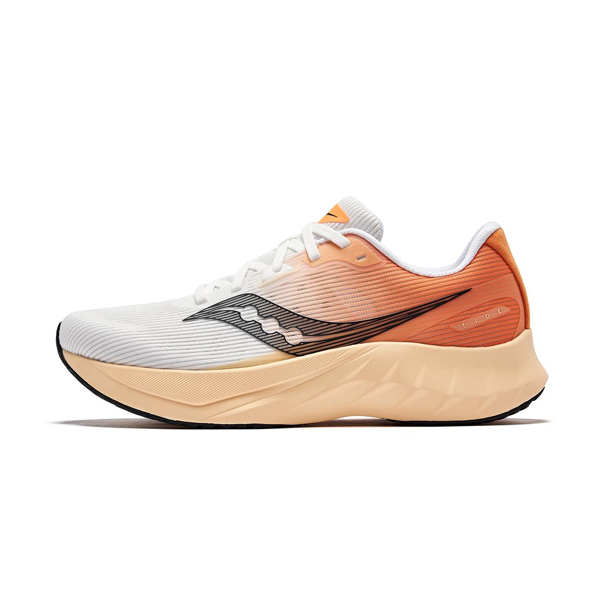 Saucony TIDE 2 White/Citron/Black Men s Cushioned Running Shoes S28216-8 45