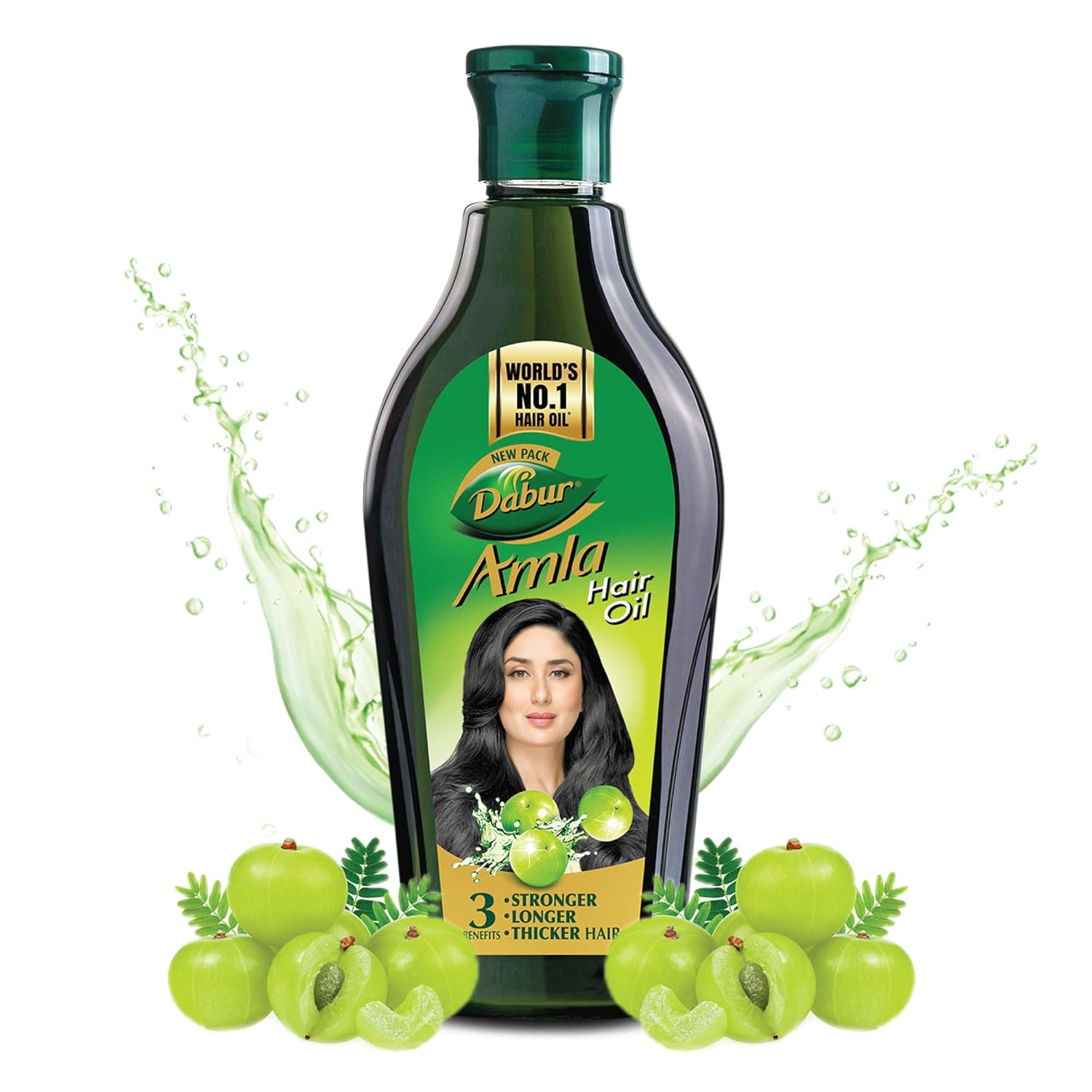 

Dabur Amla Hair Oil 90ml | Nourishes Scalp, Strengthens Roots, Reduces Hair Fall | For Thick, Long, Shiny Hair