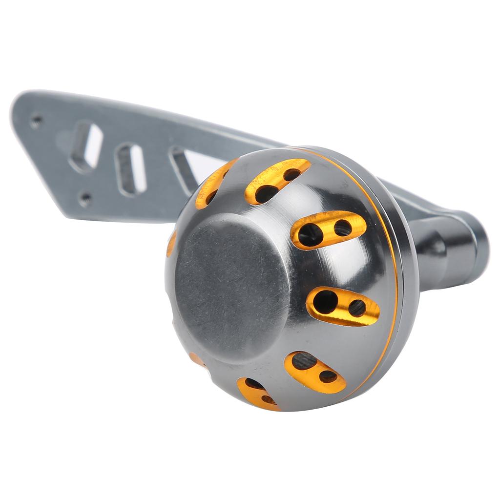 DEUKIO Fishing Reel Handle CNC Knob with Fittings Replacement Parts Accessory (Gun Color)