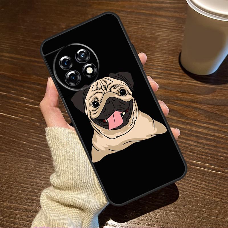 Englische Bulldogge Mops Für OnePlus 15 13 12 11 15R 13R 12R 8T 10T 13T Hülle Für OnePlus Nord 5 CE 2 3 4 Lite N20 N30