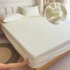 100% Αδιάβροχο Κάλυμμα Στρώματος Εφαρμοστό Σεντόνι με Ελαστική Ταινία Αντιολισθητικό Προστατευτικό Στρώματος για Μονό Διπλό Queen King Κρεβάτι
