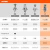Daytona BELLOF Motorcycle LED H4 Headlight Bulb, 1800 Lumens, Precious Ray Z, 4500K (Warm White), 97431