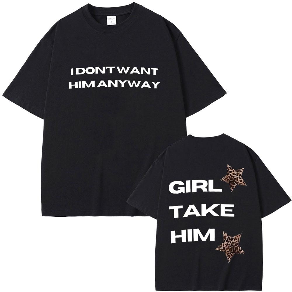 Singer Tate Mcrae T8 Graphic T Shirts Men Women Fashion Vintage Trend T-shirt Summer Male Casual Oversized Crewneck Short Sleeve