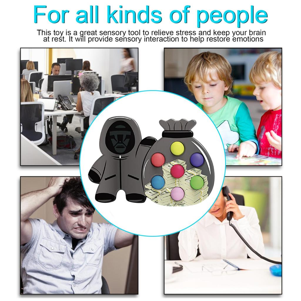 Push Toy,Bubble Sensory Toys For Anxiety And Stress Relief Toy, Toys