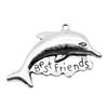 Mermaid Tail Charms Alloy Pendants For Ocean Themed Jewelry Making