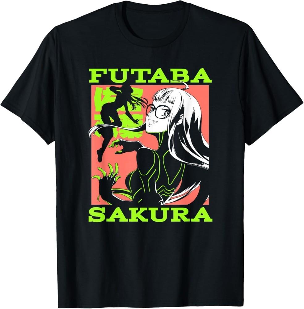 

Persona 5 Futaba Sakura Manga Collage RPG Video Game T-Shirt L