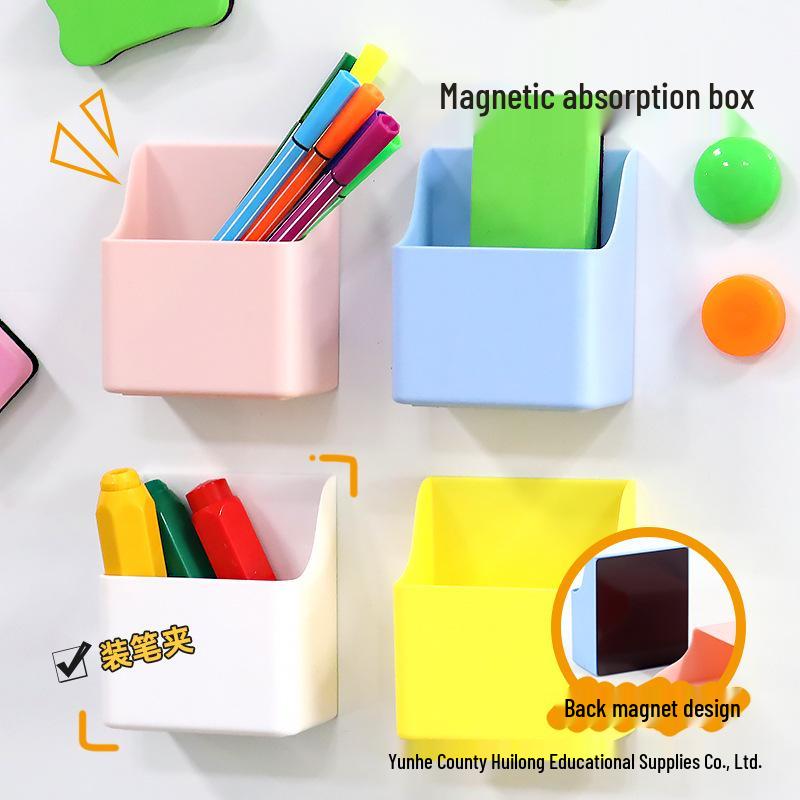Magnetic Whiteboard Pen Holder - Large Capacity, Multifunctional Storage for Teachers and Offices