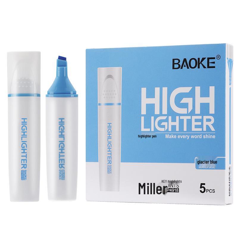 BaoKe MP4918 Augenpflege Fluoreszierender Textmarker für Schüler