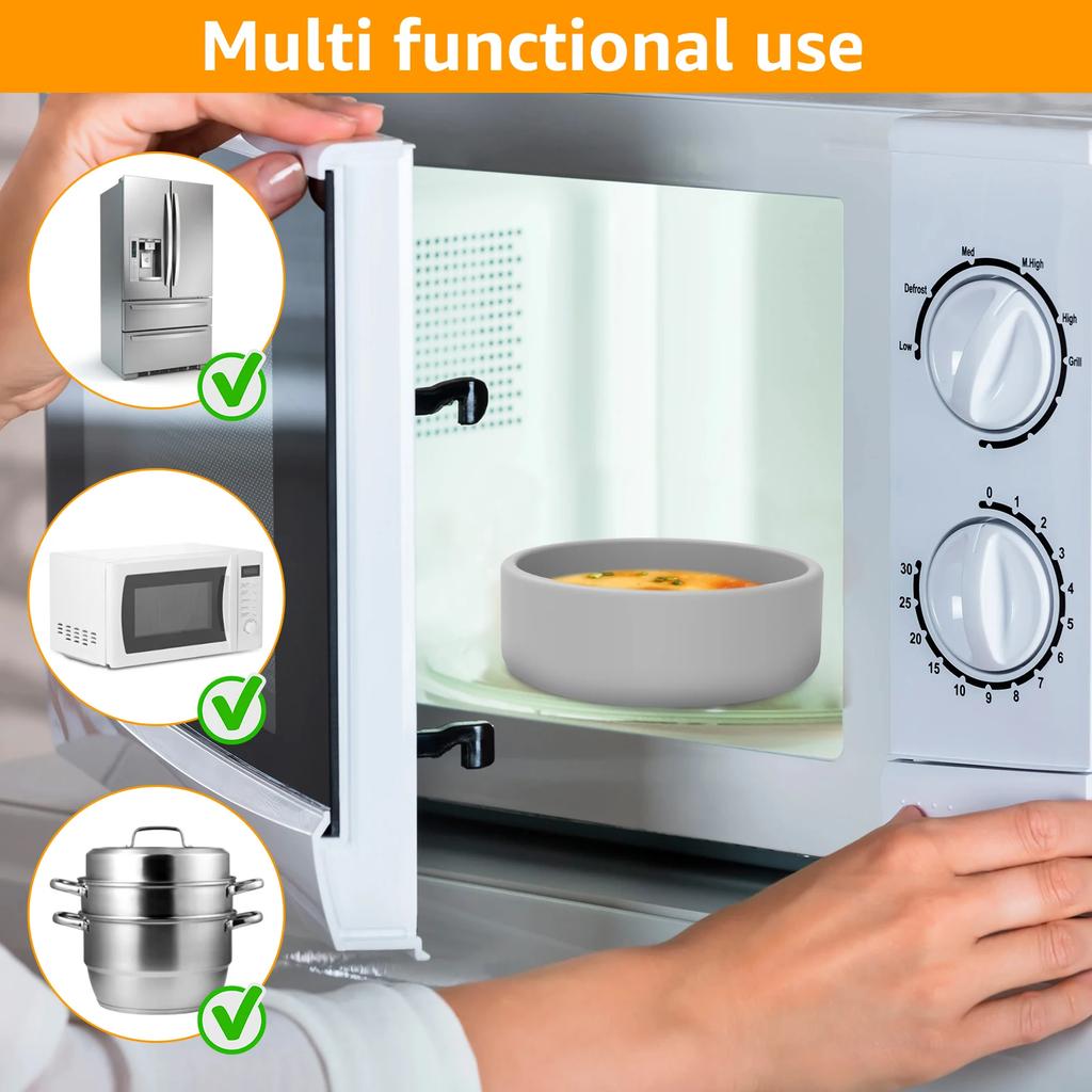 3Pcs Air Fryer Egg Mold Silicone Egg Poacher Cups Nonstick Egg Boiler Mold Microwave Egg Cooker Egg Cup Bite Maker for Oven