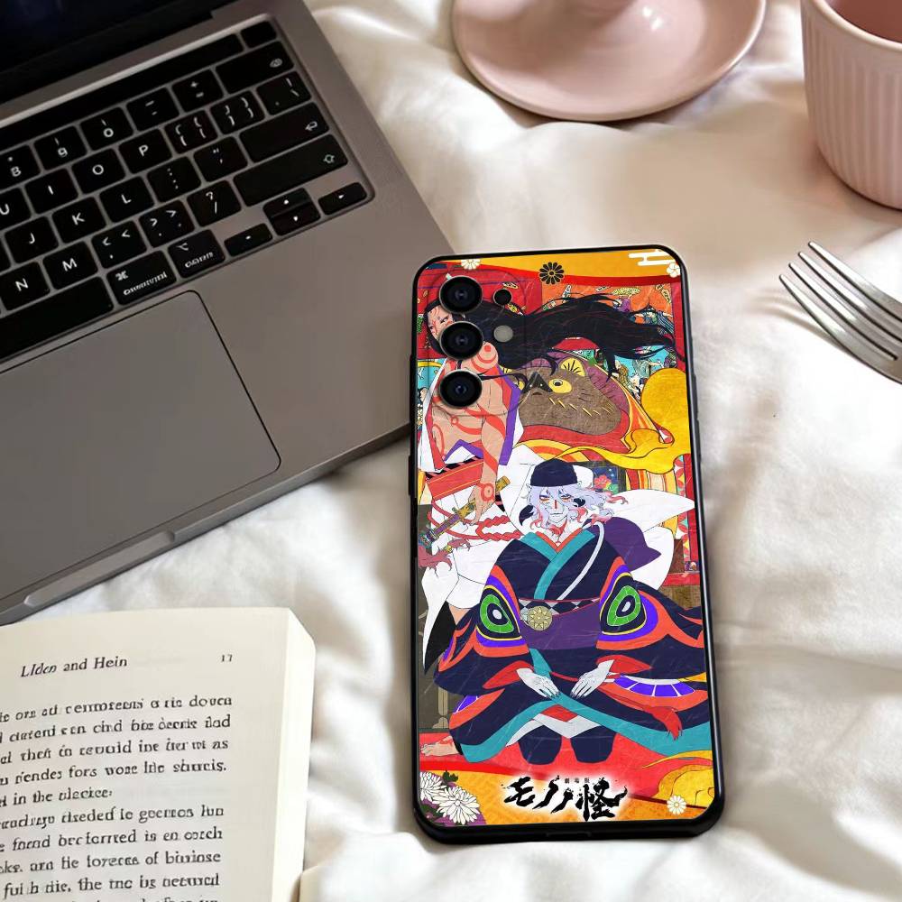 M-MONONOKE KAPITEL DIE ASCHE DER WUT Handyhülle Für Samsung S25,24,23,22,30,21,10,9,Ultra,Plus,Lite,FE,4,5 G Weiche Schwarze Hülle