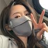 Face Mask Solid Color Eye Protection Face Cover Sunscreen Face Scarf Ice Silk Mask Face Gini Mask