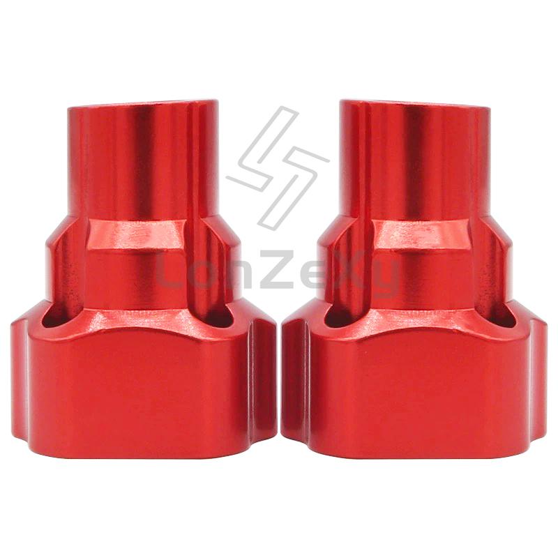 Metal Axle Housing Sleeve Steering Knuckle Links Mid Gearbox Gear Base CVD for RC Car 1/8 Losi LMT Monster Truck Upgrade Parts