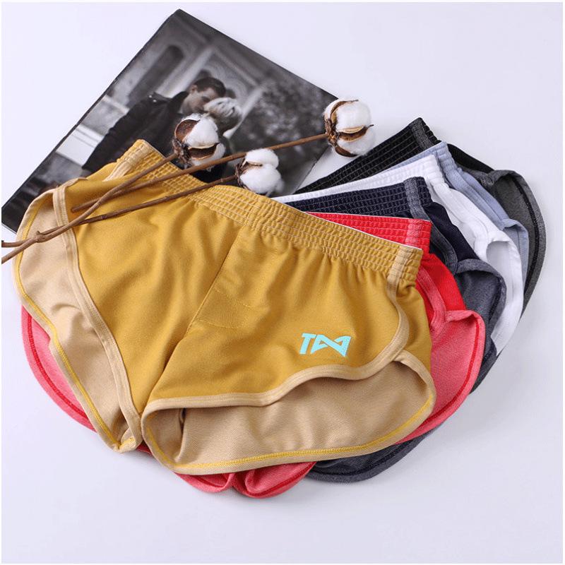 Zhongshan Men's Retro Cotton Sports Mid-Waist Breathable Boxer Briefs