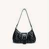Y2K Retro Handbag Women's Bag, Fold Leather Armpit Shoulder Bag, Fashionable Vintage Handbags Purses, Temperament Woman Tote Bag