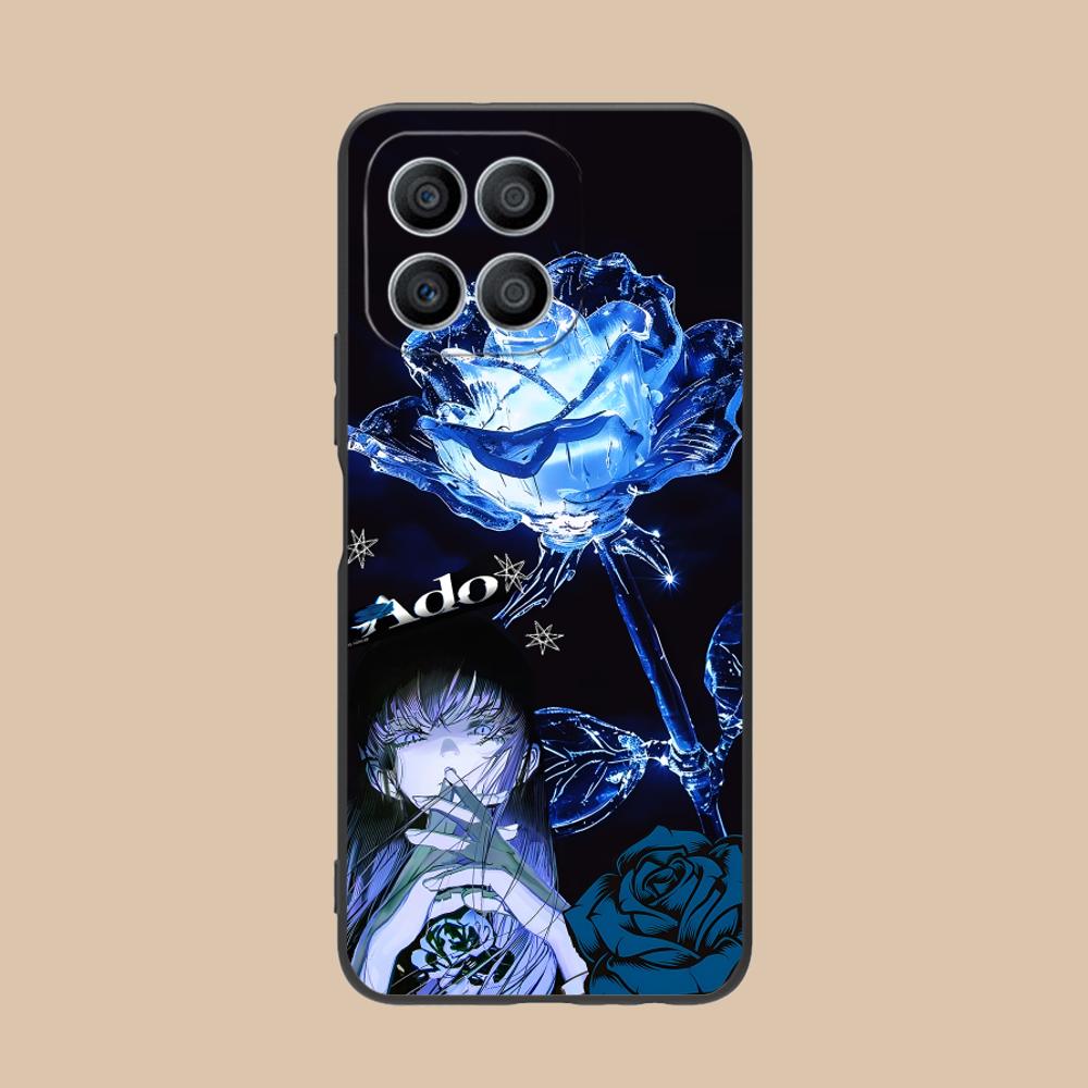 Ado Rose Anime Mobile Phone Case for Honor 90 80 70 60 50 30 20 10 9 8 7 Pro S SE Lite 5G Colorful Printing Cover Luxury Cover