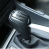 Black ABS Carbon Fiber Shift Gear Knob Cover For BMW E81 E82 E87 E90 E92 E93 F01