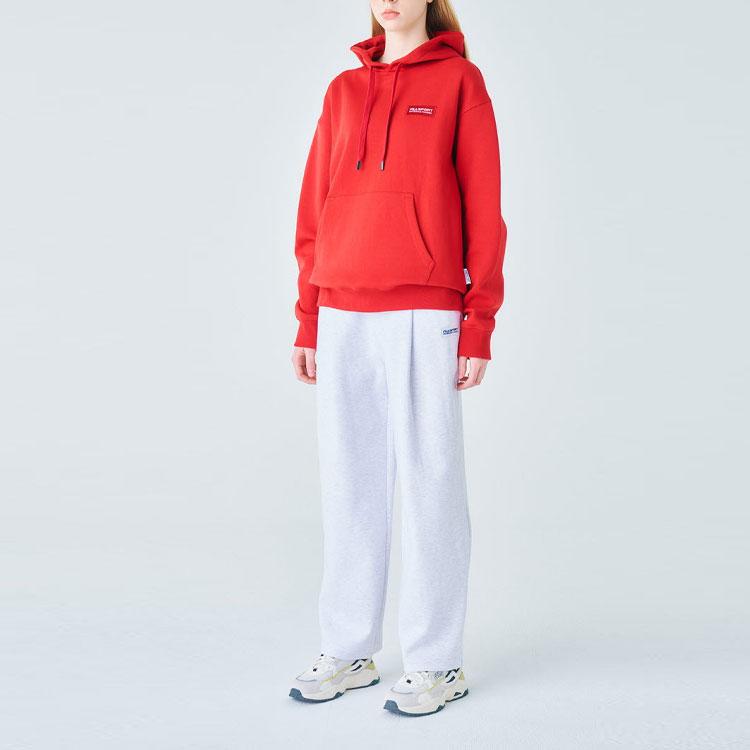 Fila Sweatshirts Unisex Red Hooded Moderate Regular FS2POF1132X-HRD