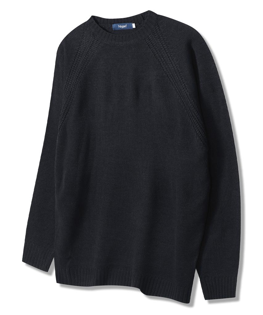 POLYGRAM Hazzi Raglan Round Knit - 6 Colors
