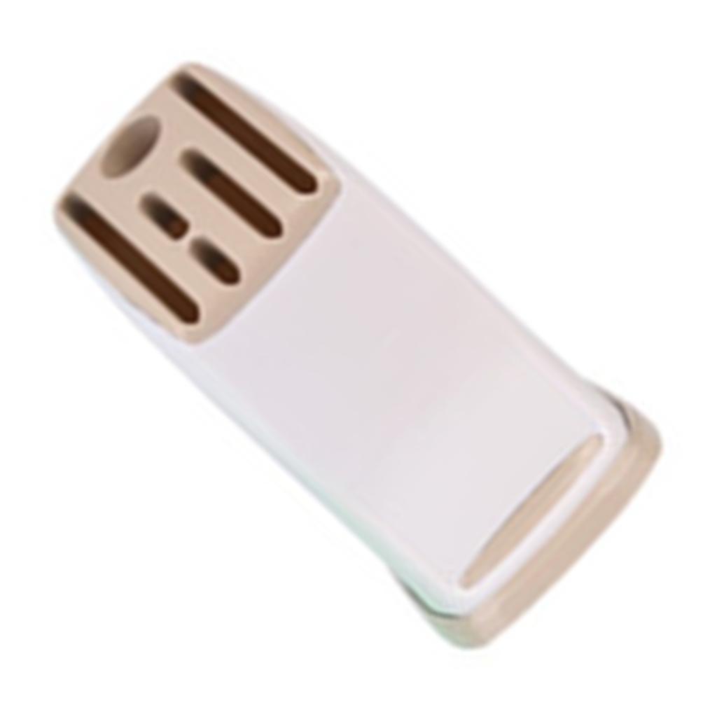 Knives Block Holder Plastic Space Saving Knives Draining Organizer Stand for Kitchen Counter Knives