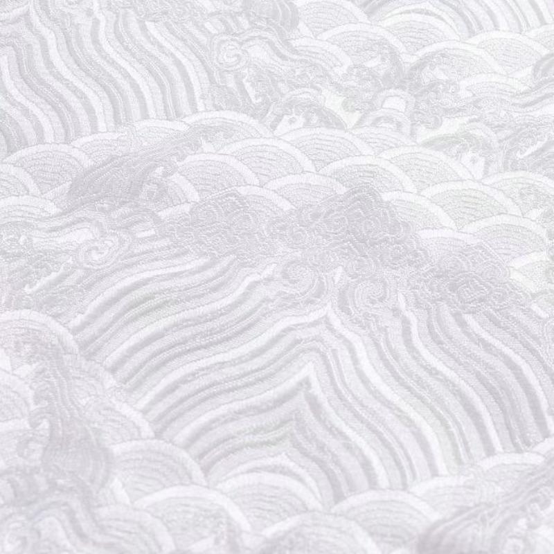 Ancient Style Silk Satin Fabric for Traditional Chinese Tang Suit Cheongsam Embroidered Hanfu Material Handcraft Packaging Cloth
