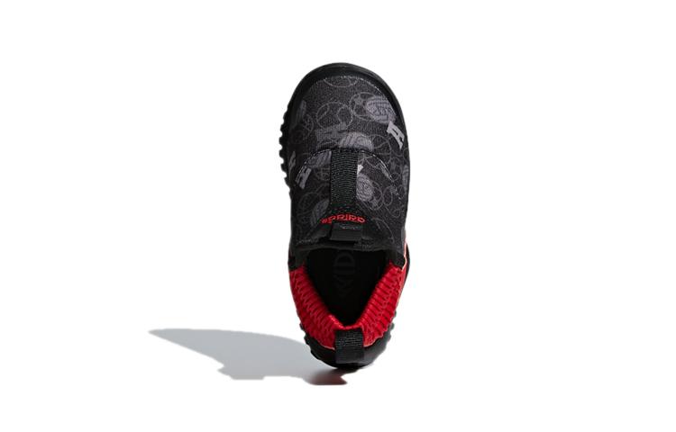 adidas Rapidazen I Abrasion Resistant Low Top Toddler Shoes Black Red Infant And Toddler G28456