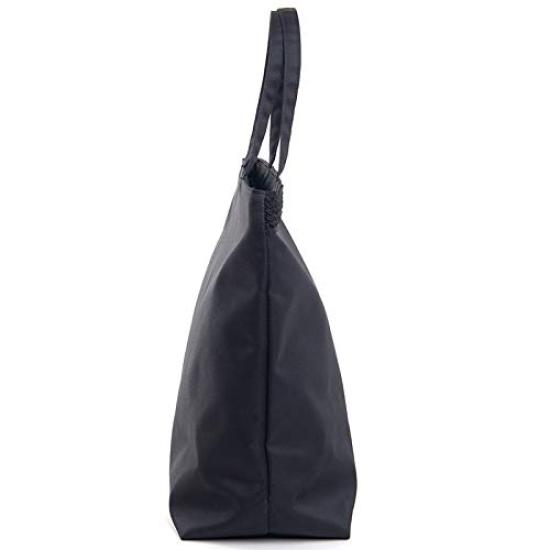 Wide-gusseted Tote Bag, Formal Bag, Large, Made in Japan, A4 Size, Black, Perfect for Commuting, Weddings, Entrance Ceremonies, Graduations, Entrance