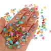 100Pcs Mini Resin Turtle Charms Rainbow Laser Tortoise Ornament Small Figurine For Diy Jewelry Making Keyring Handmade Crafts